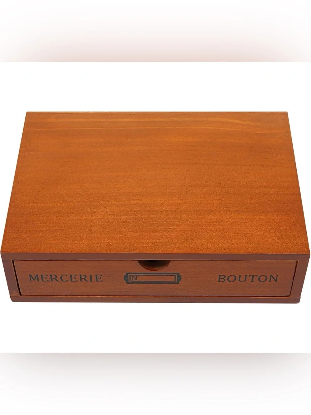 single drawer storage box wooden